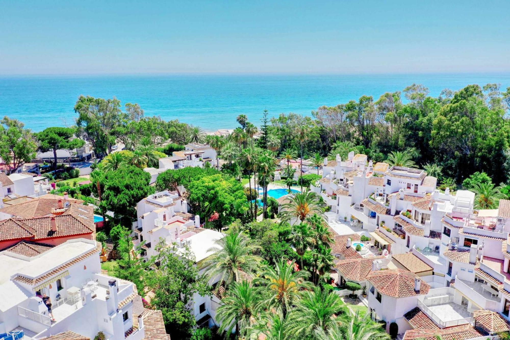 1104 First Line Beach Apartment Golden Beach Pool มาร์เบยา ภายนอก รูปภาพ